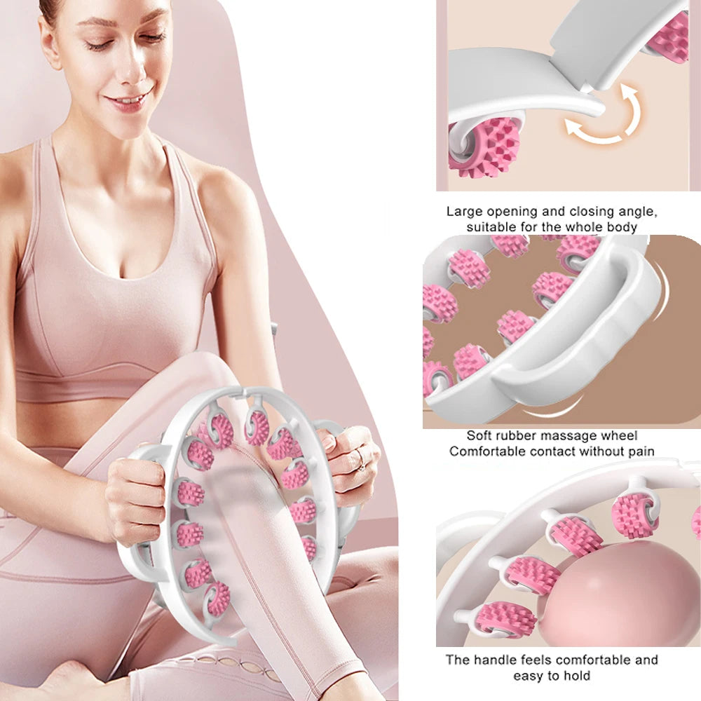 Valsko Body Roller being used on the back of the arm